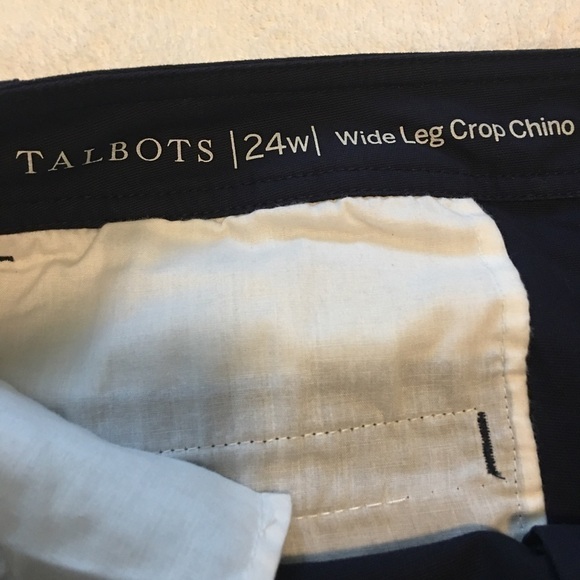 Women’s Talbots plus size 24 crop pants NWT Career work wear casual Minimalistic - Picture 5 of 8
